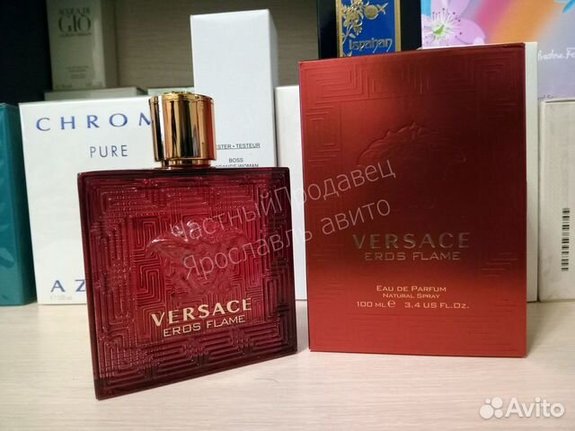 Versace eros flame 100ml товар lot*V661