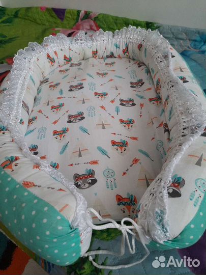 Кокон гнездышко для новорожденных