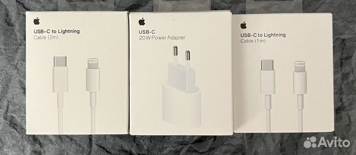 Блоки и кабеля для iPhone