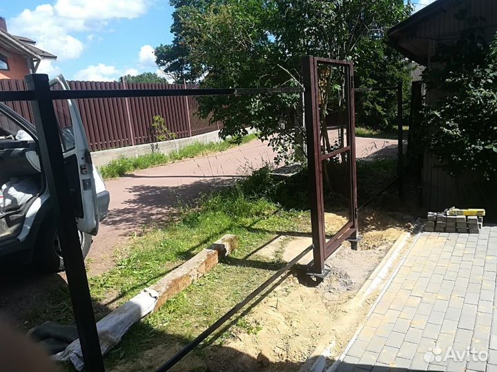 Столбы заборные