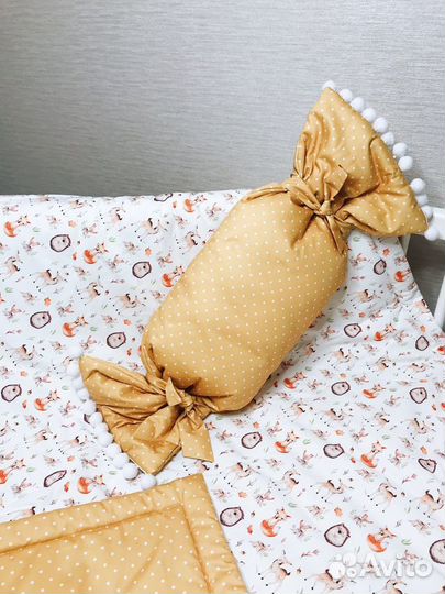 Белье постельное. Одеяло-конверт и подушка