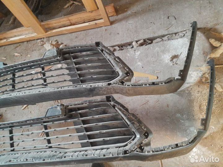 Юбка бампера передняя Kia Rio