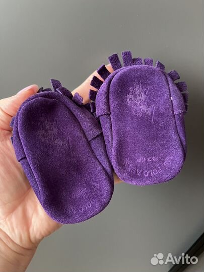 Пинетки замша US Polo assn