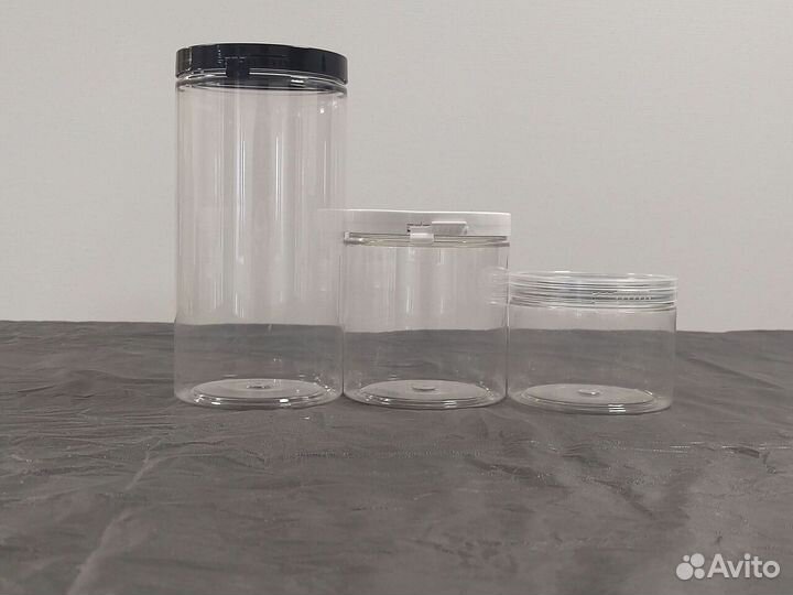 Банки пэт для сыпучих товаров оптом