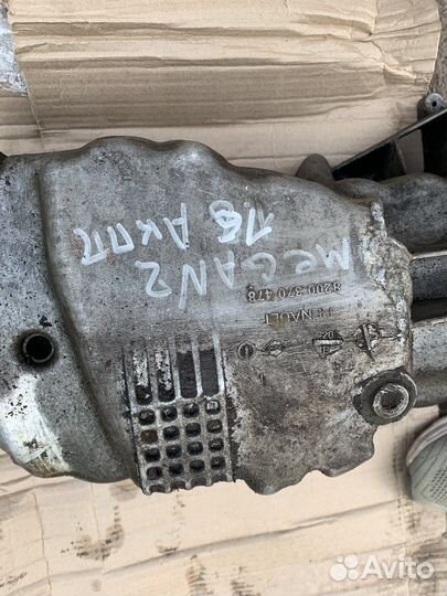 Поддон двигателя меган 2