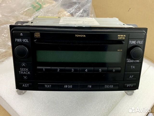 Штатная магнитола Тойота Прадо150