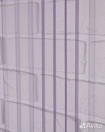 Новый тюль Плиссе фиолет