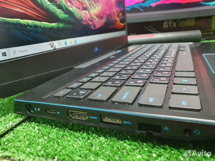 Новый игровой ноутбук dell g3 i5 gtx 1650