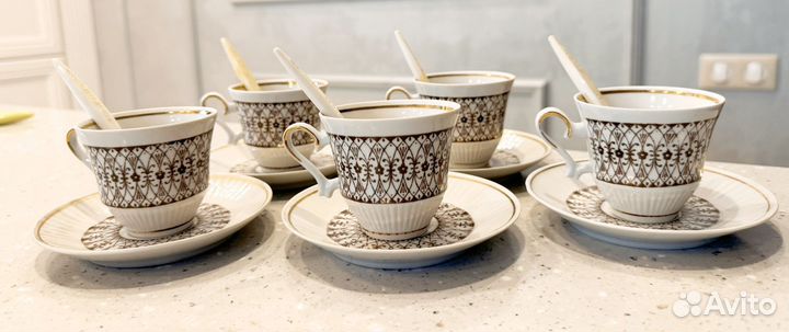 Кофейный сервис Барановка СССР