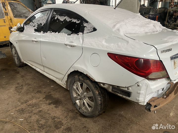 В полном разборе Hyundai Solaris 2012г 1.6 MT