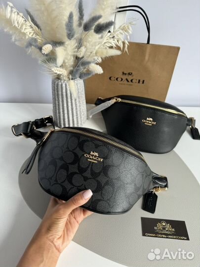 Сумка Coach поясная