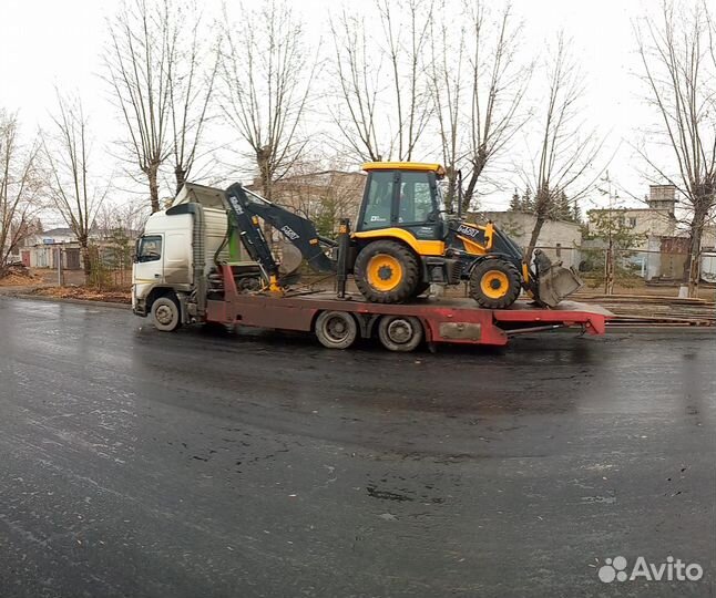 Грузовой эвакуатор, трал