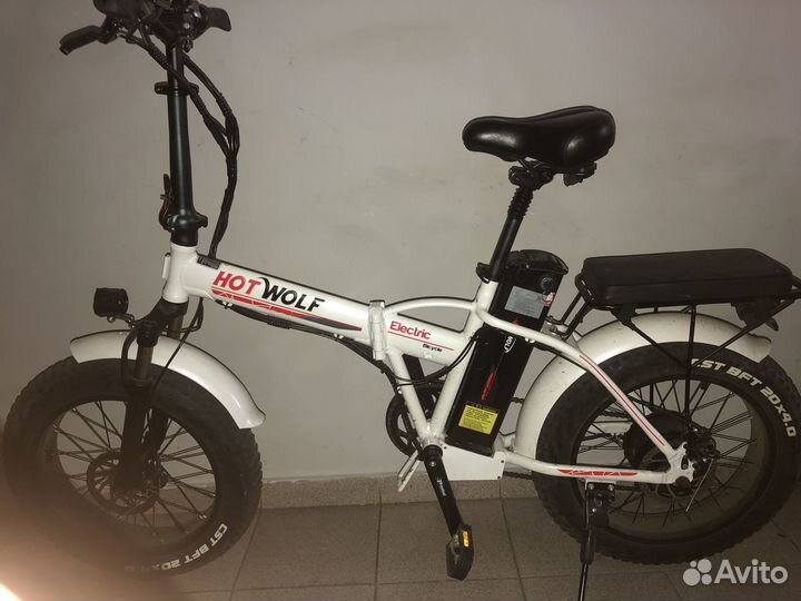 Электровелосипед Hot wolf R8