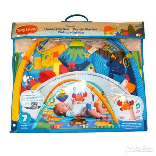 Новый Развивающий коврик tiny love