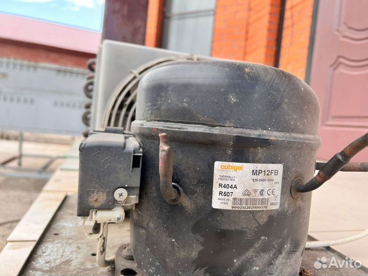 Мотор от витринного холодильника в сборе