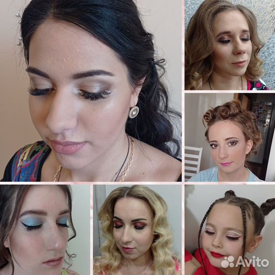 Причёски и макияж