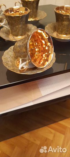 Набор кофейных чашек фарфор СССР