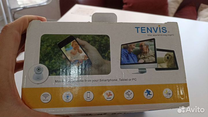 Беспроводная видеокамера ipwifi Tenvis jpt3815w