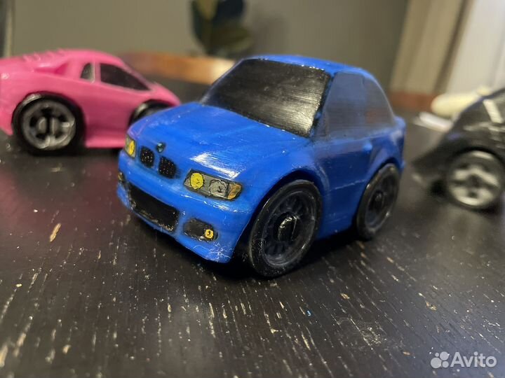 Модель BMW m3 e46 blue