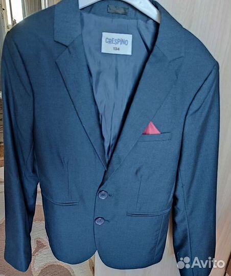 Пиджак для мальчика 134