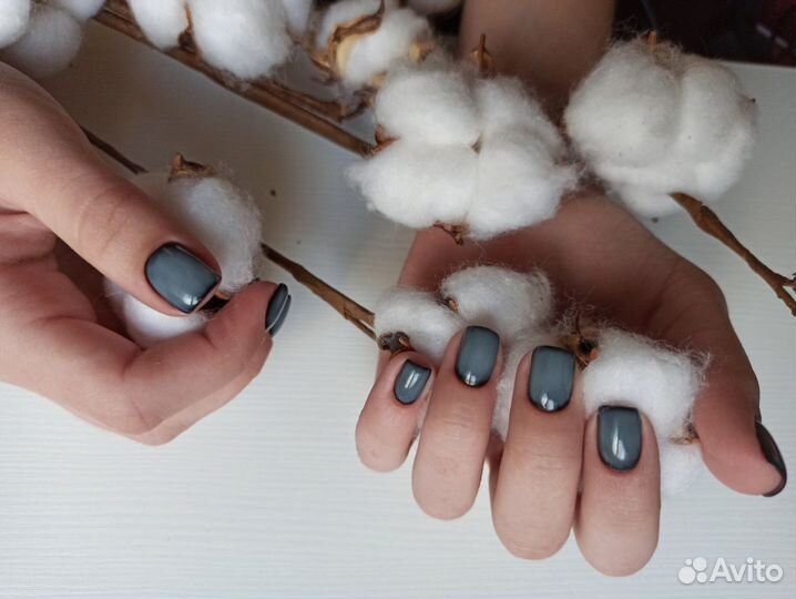 Маникюр, педикюр, покрытие гель-лаком, наращивание