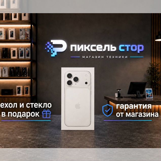 iPhone 17 Pro, 256 ГБ, SIM + eSIM