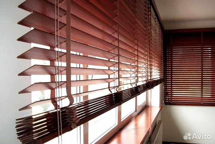 Деревянные жалюзи
