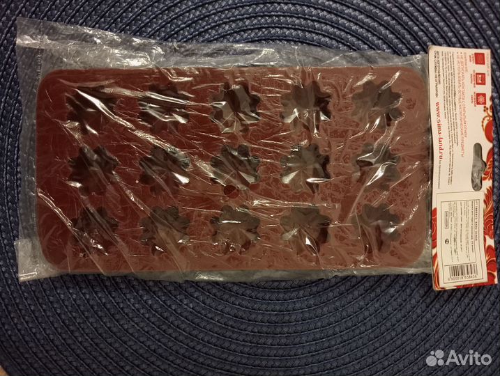 Форма силиконовая для льда и шоколада