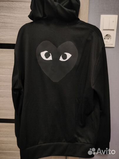 Зип худи comme des garcons play cdg