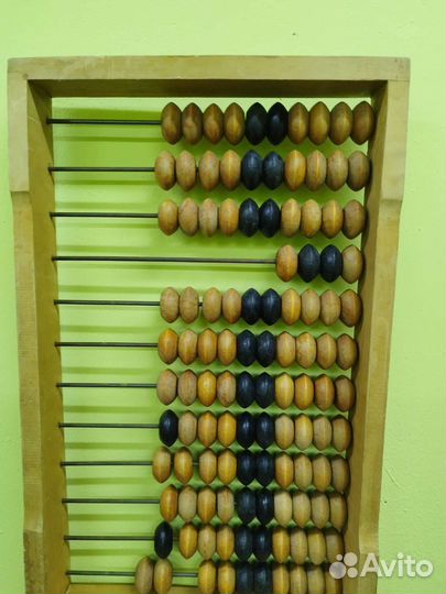 Счеты деревянные