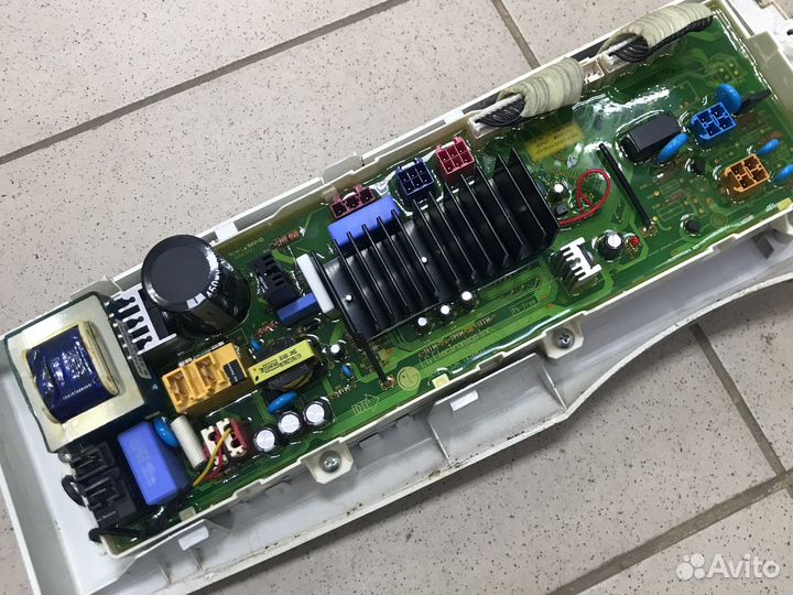 Панель управления с платой стиральной машины Lg