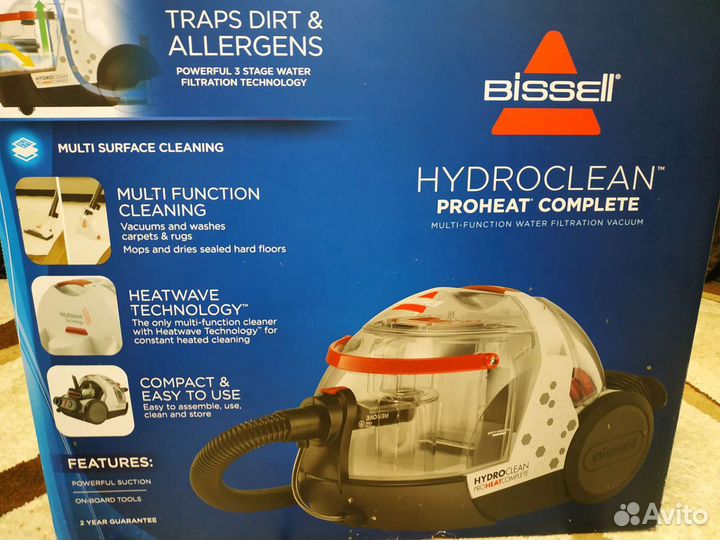 Пылесос Bissell 1474j моющий