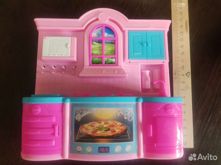 Кухня для кукол, барби, лол
