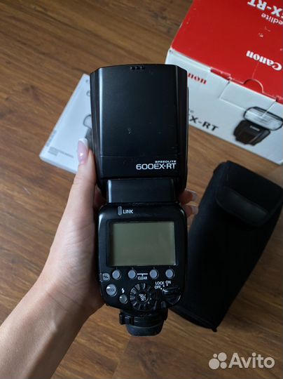 Вспышка камеры Canon speedlite 600EX-RT