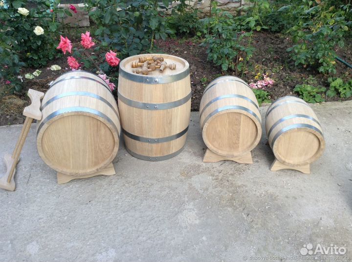 Бочка дубовая 10 литров