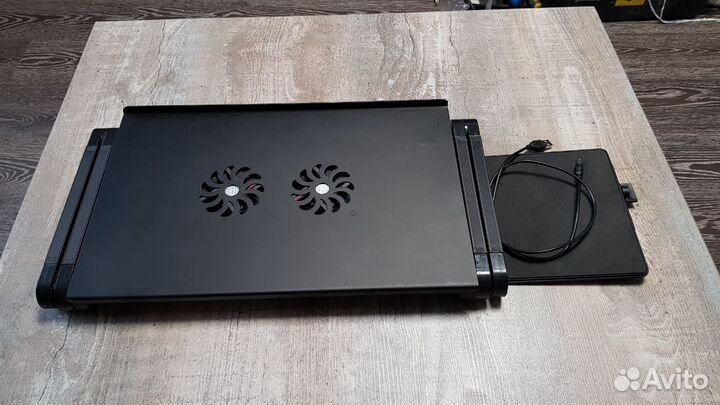 Стол трансформер подставка охлаждение для ноутбука