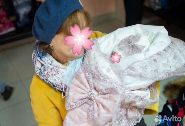 Конверт на выписку для девочки весна осень