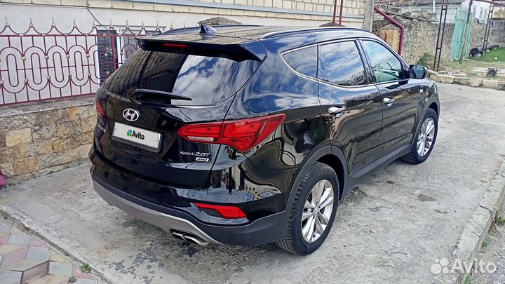 Hyundai Santa Fe 2.0 AT, 2017, 183 465 км