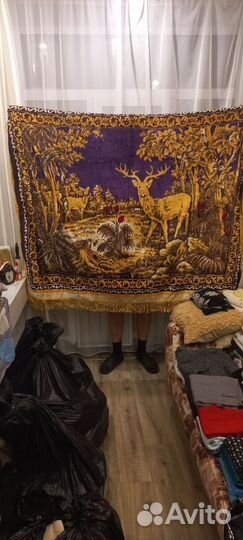 Плюшевый ковер СССР