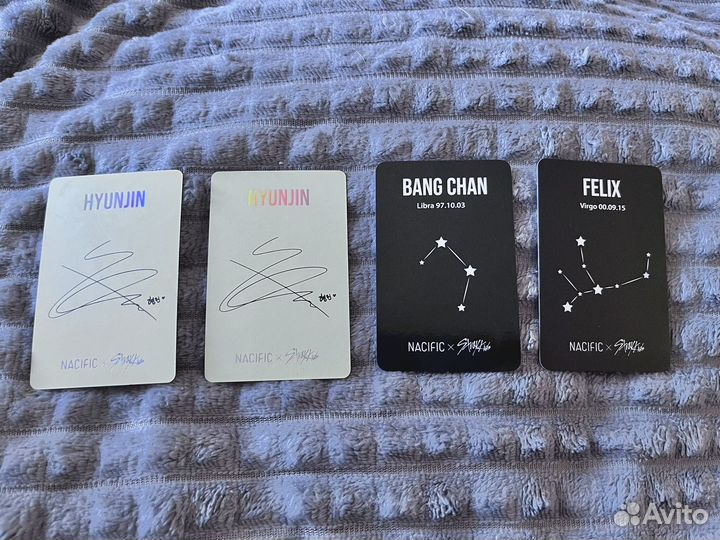 Официальные карточки kpop stray kids, bts