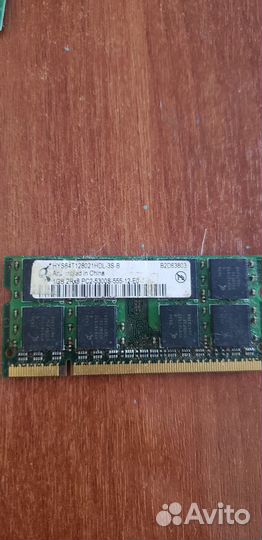 RAM 1gb для ноутбука