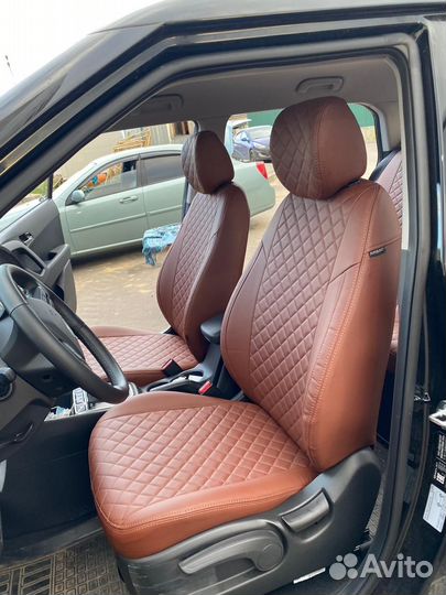 Автопилот авточехлы модельные экокожа алькантара