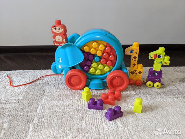 Конструктор Mega bloks неуклюжий слон