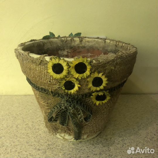 Керамические горшки для цветов