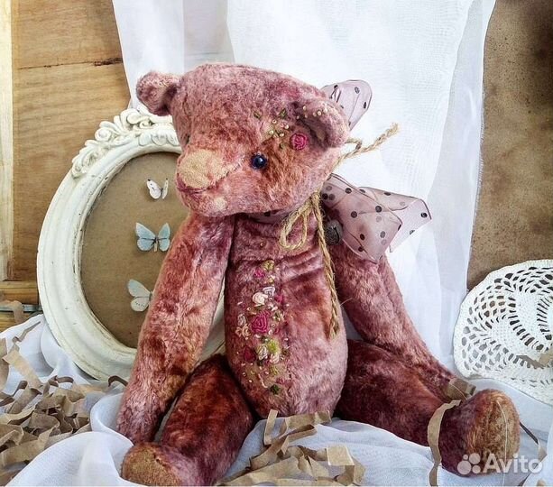 Мишка тедди ручная работа