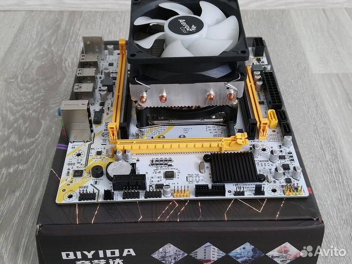 Комплект: Qiyida X99 E5-D4, Хеоn Е5-2620v3