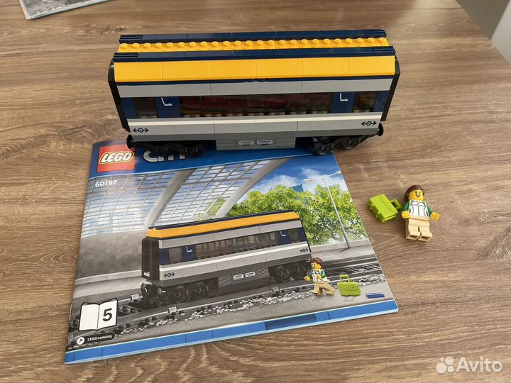 Lego вагоны 60197