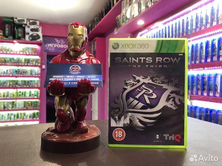 Диск Xbox 360 Saints Row The Third (Б/У) ENG