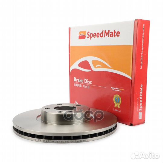 Диск торм.BMW X5,X6 SM-BDE134 SpeedMate