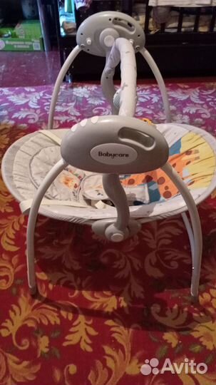 Детские электронные качели для новорожденных